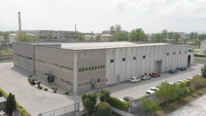 La sede produttiva di Eudorex ad Acerra (NA)